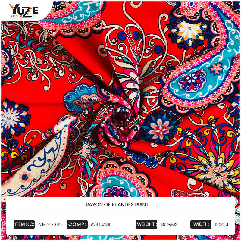 YzMy-(CLXX) DCCXV Rayon Oe Spandex Print