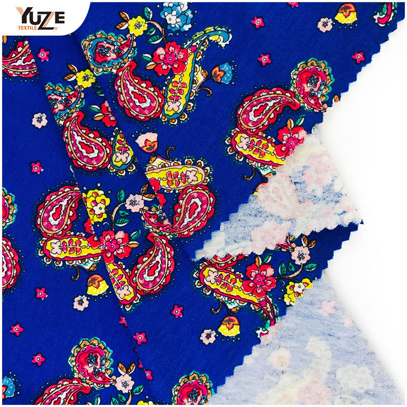 YZS16-319 Rayon Oe Spandex Print