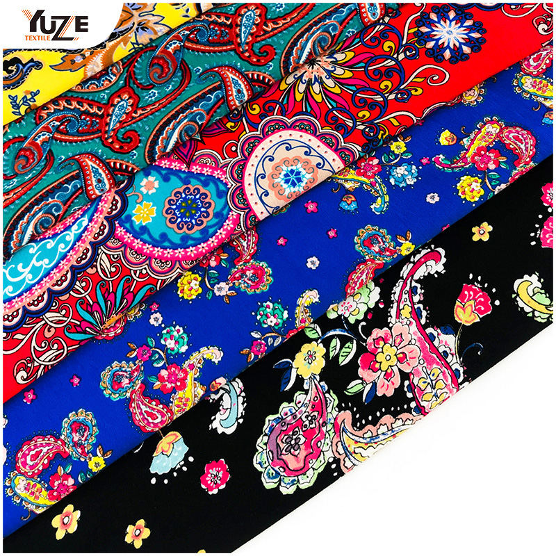 YZS16-319 Rayon Oe Spandex Print