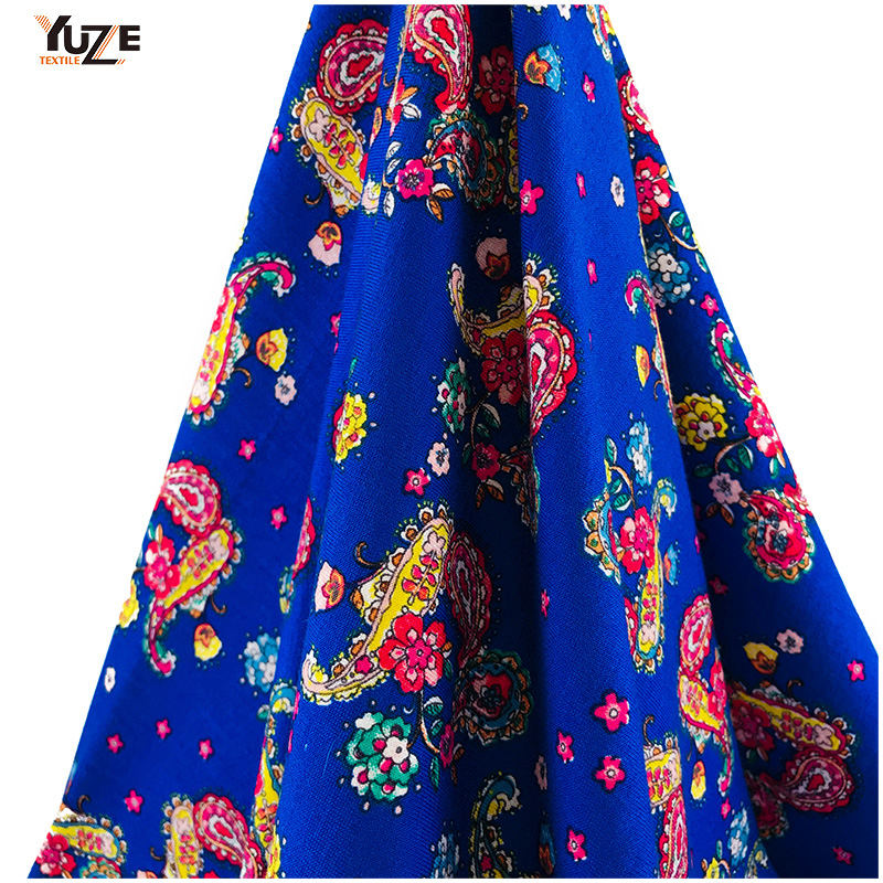 YZS16-319 Rayon Oe Spandex Print