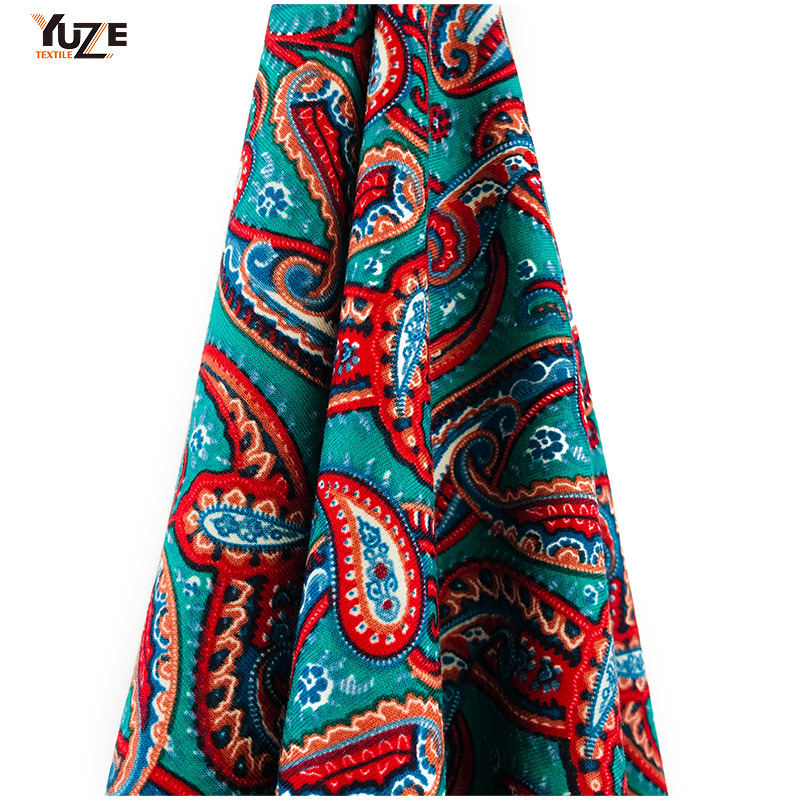 YZS21-125 Rayon Oe Spandex Print