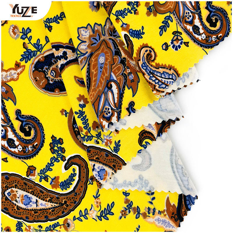YZS21-125-2 Rayon Oe Spandex Print