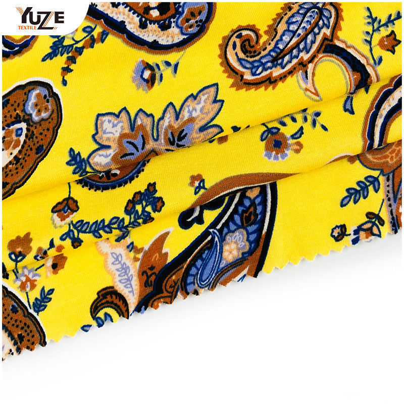 YZS21-125-2 Rayon Oe Spandex Print
