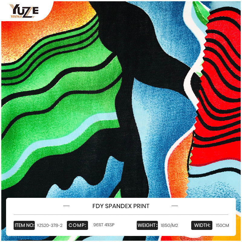 YZS20-378-2 FMY Spandex Print