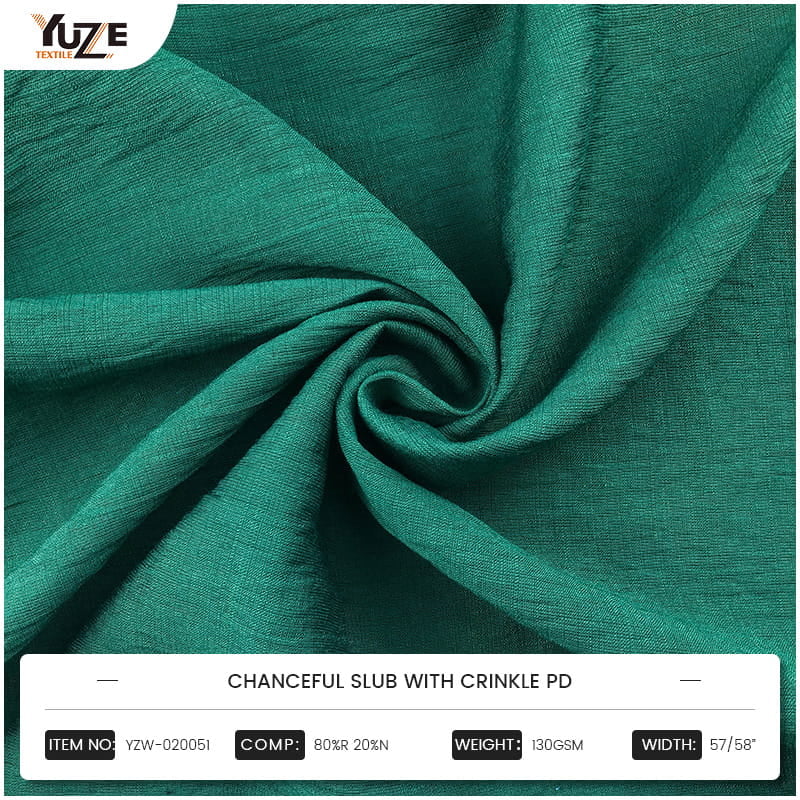 YZW, (XXI) LI Creatica Slub cum Crinkle PD