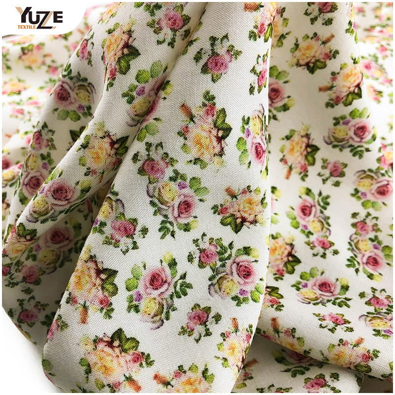 YZW-020612-17 Rayon Poplin Digital Print