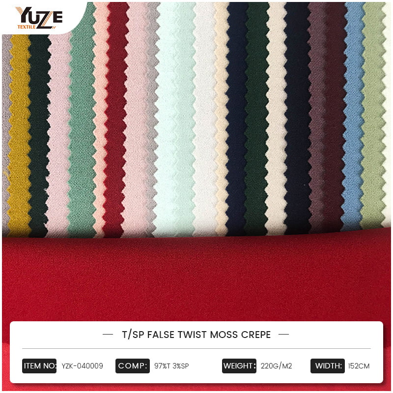 YZK-(IX) IX T / SP falsa torquent moss crepe