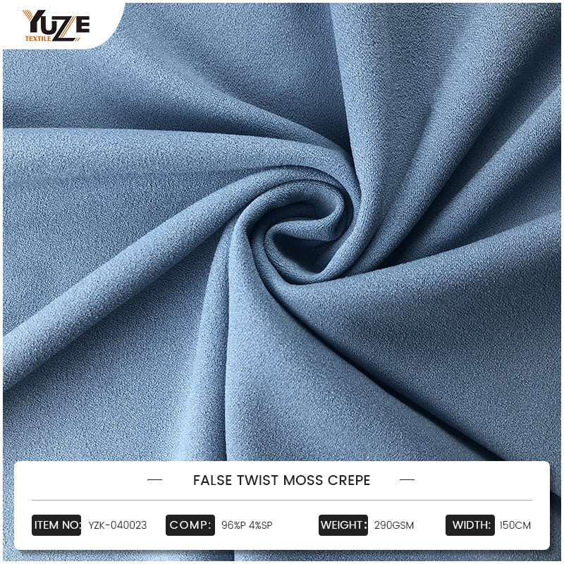 Technical Elegance in Mares: What Makes Moss Crepe Fabric the Premier Choice for High-End Fashion Design?