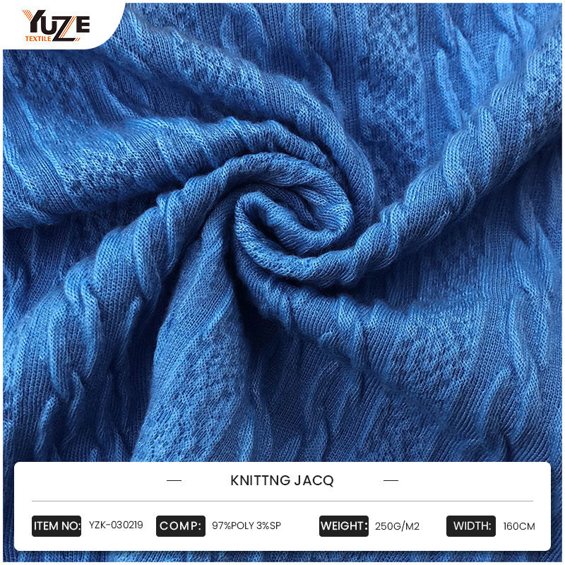 Jacquard Knitted Fabric: Usus, Cura, Sweaters & Activewear